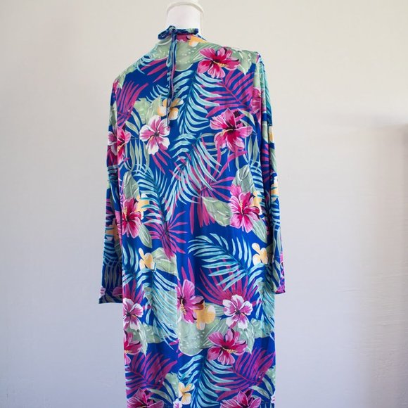 NWOT Tropical 3-Piece Bikini w/Cover-up Kimono- L - Picture 5 of 12